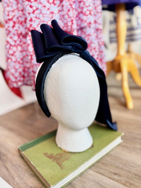 Alexa Hat by Christine A. Moore Millinery in Navy