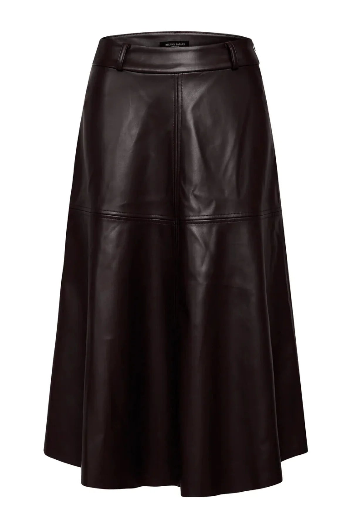 Vegani Imma Skirt by Bruuns Bazaar in Seal Brown