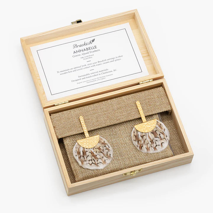 Annabelle Grecian Earring by Brackish
