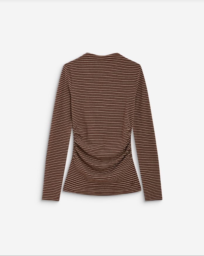 Aralee T-Shirt by Grace & Mila in Terracotta