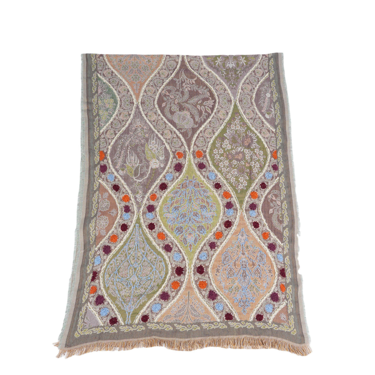 Scarf by Vismaya Scarves in Brown