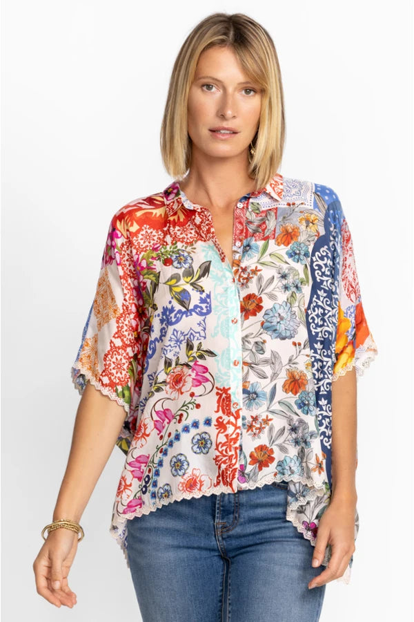 Tango Calliope Button Up by Johnny Was in Multi