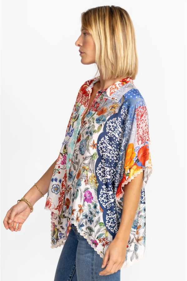 Tango Calliope Button Up by Johnny Was in Multi