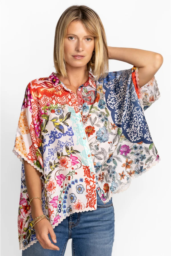 Tango Calliope Button Up by Johnny Was in Multi