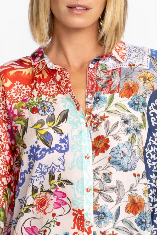 Tango Calliope Button Up by Johnny Was in Multi