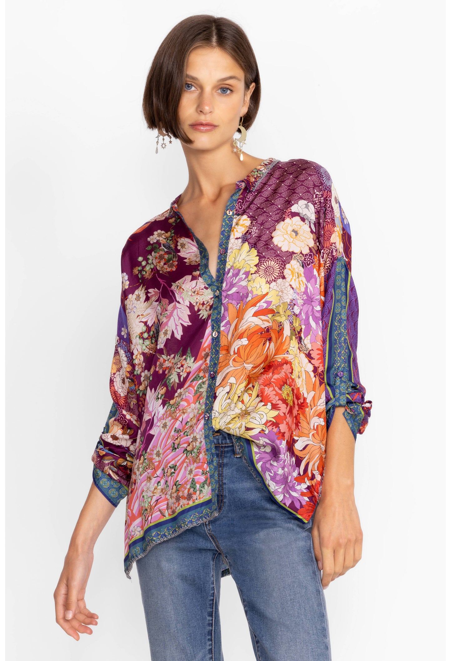 Phoenix Jordan Button Up by Johnny Was