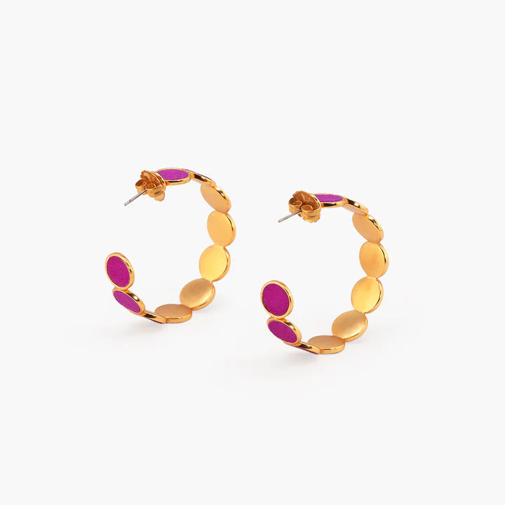 Cattleya Hoop Earring by Brackish