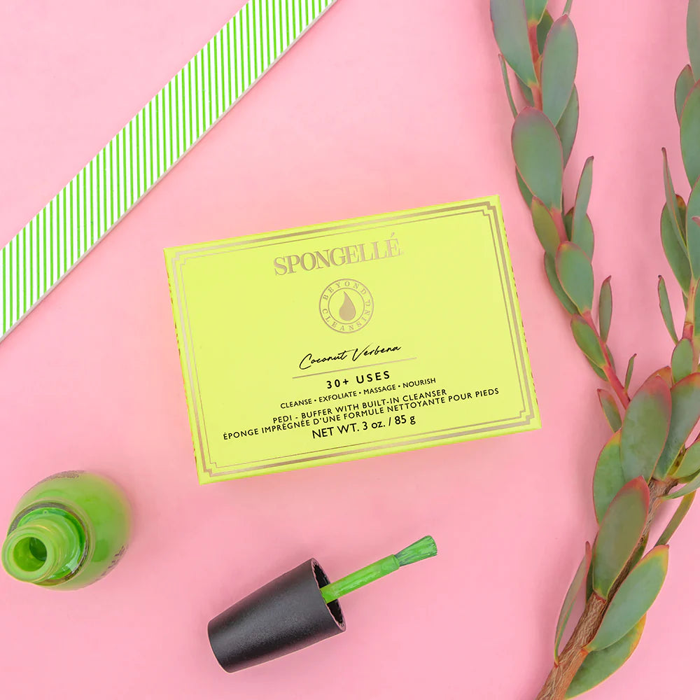 Coconut Verbena Pedi Buffer by Spongelle