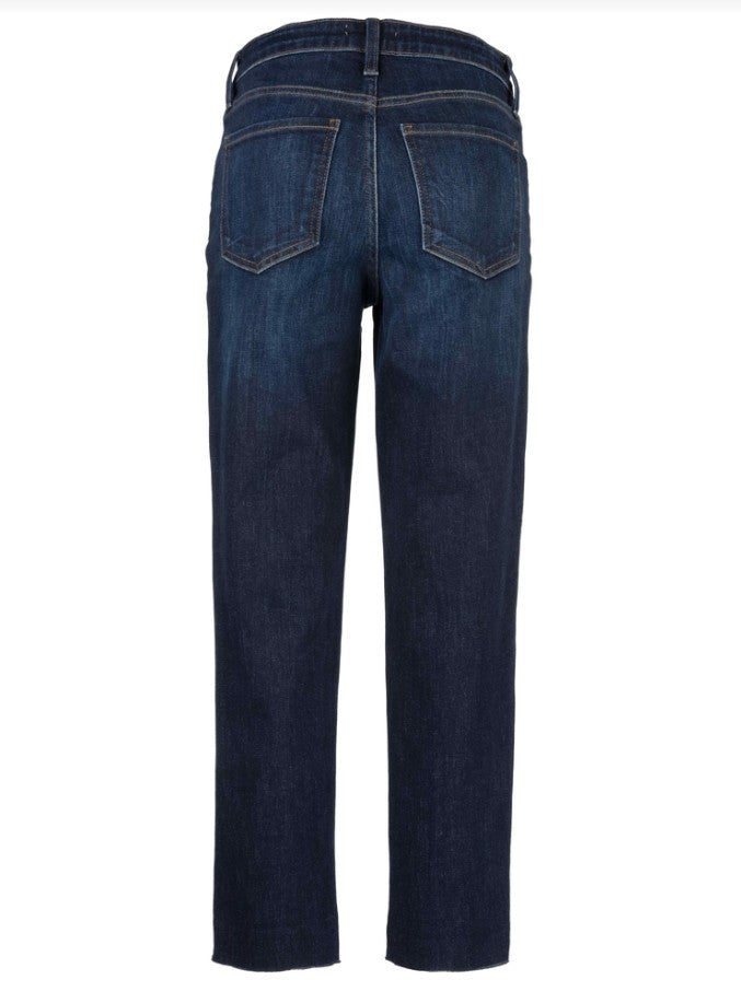 Reese High Rise Fab AB Ankle Straight Raw Hem by Kut from the Kloth in Courageously