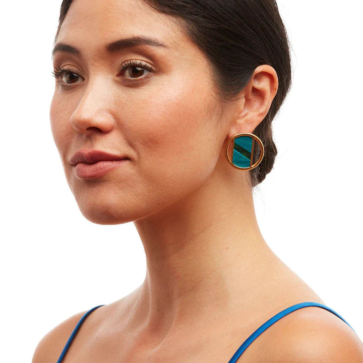 Dendrobium Circle Earring by Brackish
