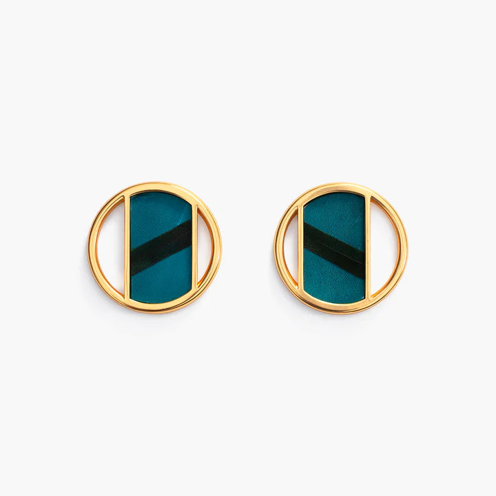Dendrobium Circle Earring by Brackish
