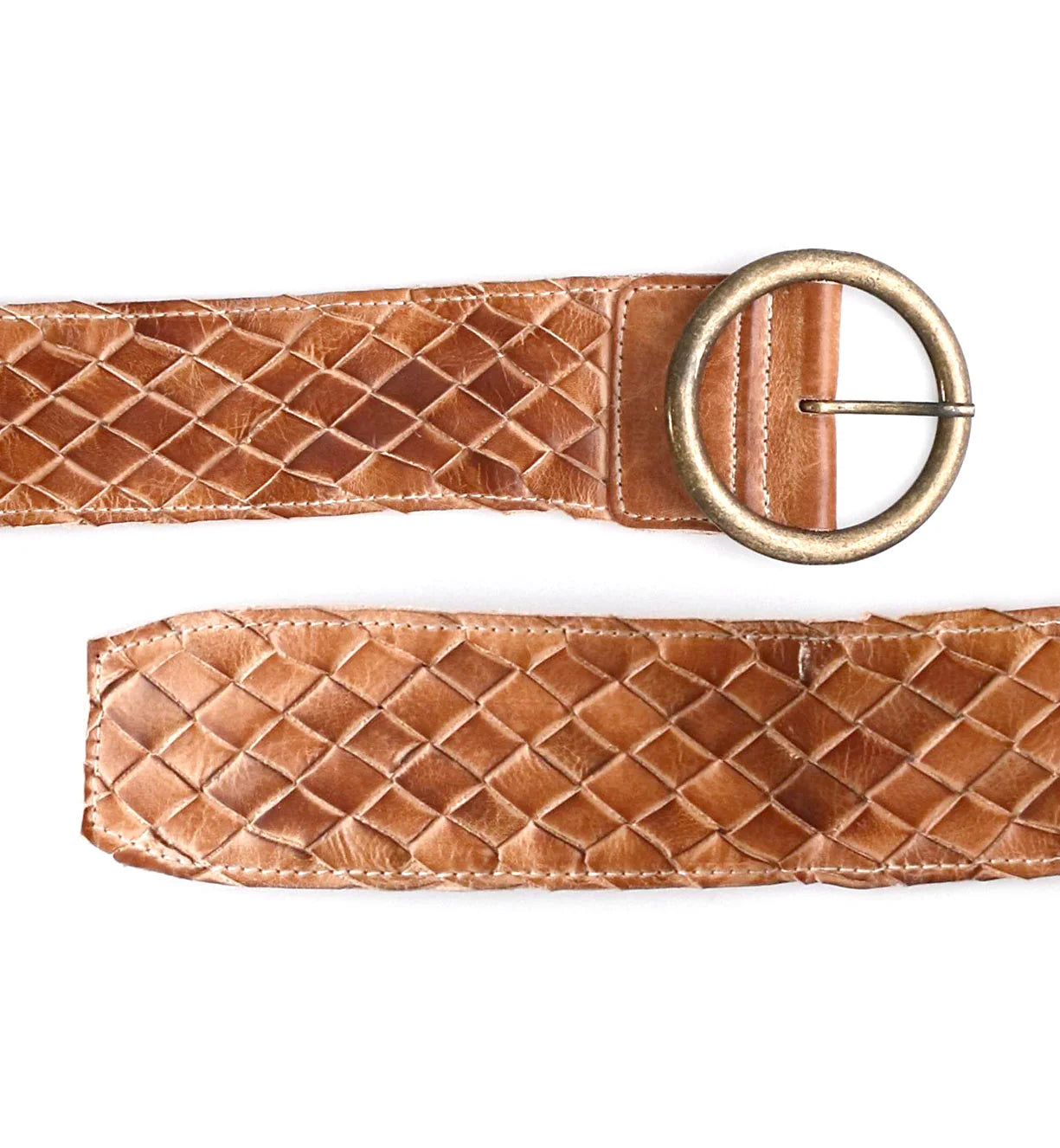 Dreamweaver Belt by Bed Stu in Tan Rustic