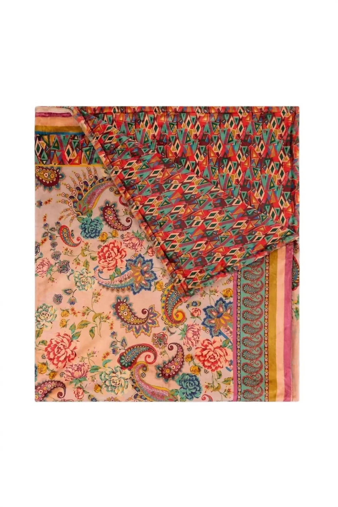 Laurel Canyon Cozy Blanket by Johnny Was in Magaly
