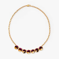 Ella Multi Bezel Necklace by Brackish