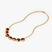 Ella Multi Bezel Necklace by Brackish