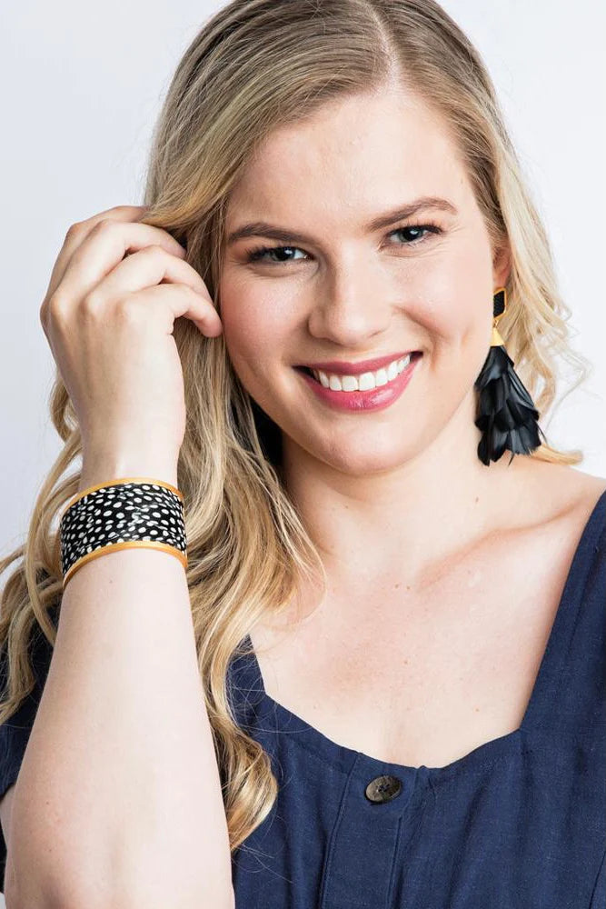 Courtney Wide Cuff by Brackish