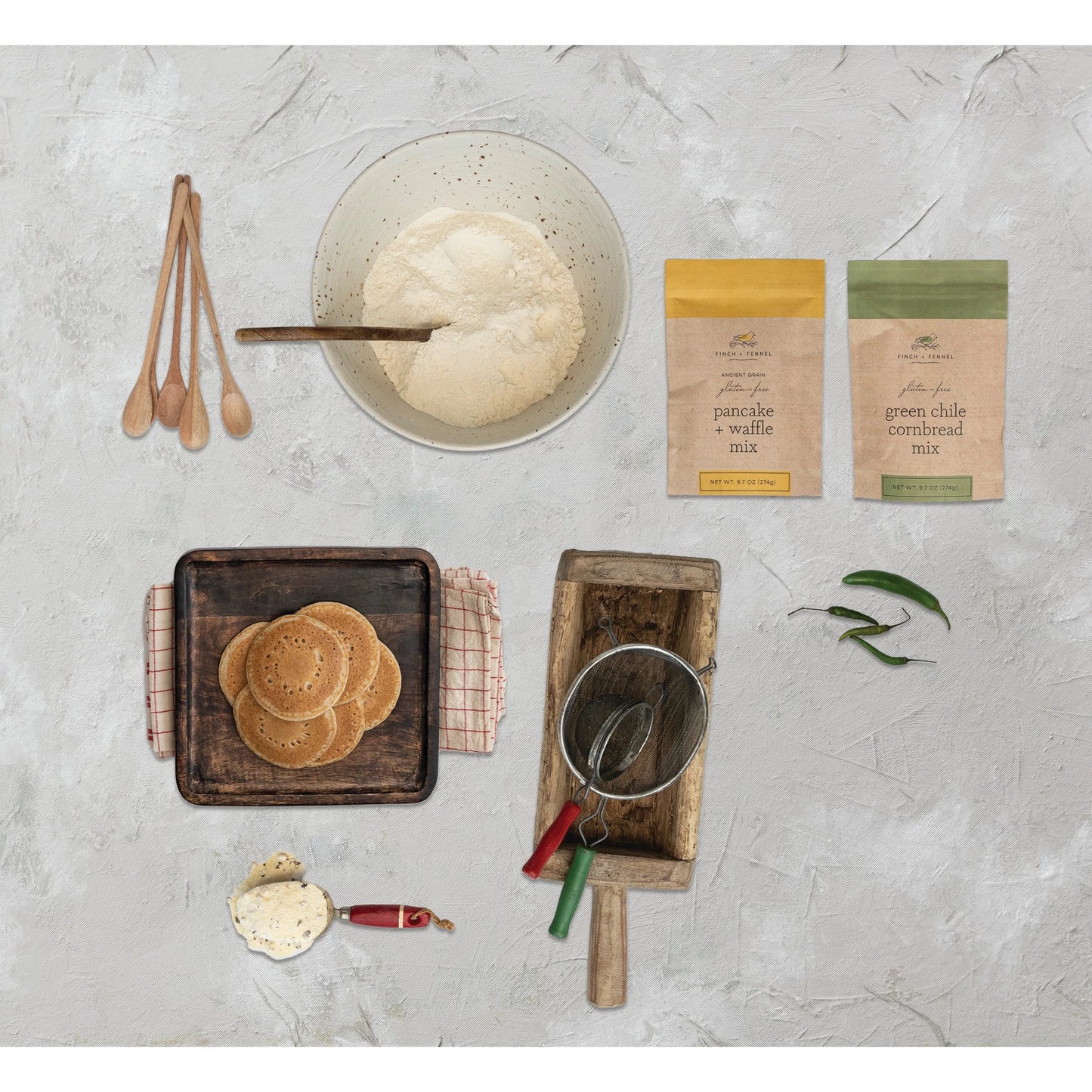 Gluten Free Green Chile Cornbread Mix by Creative Co-Op