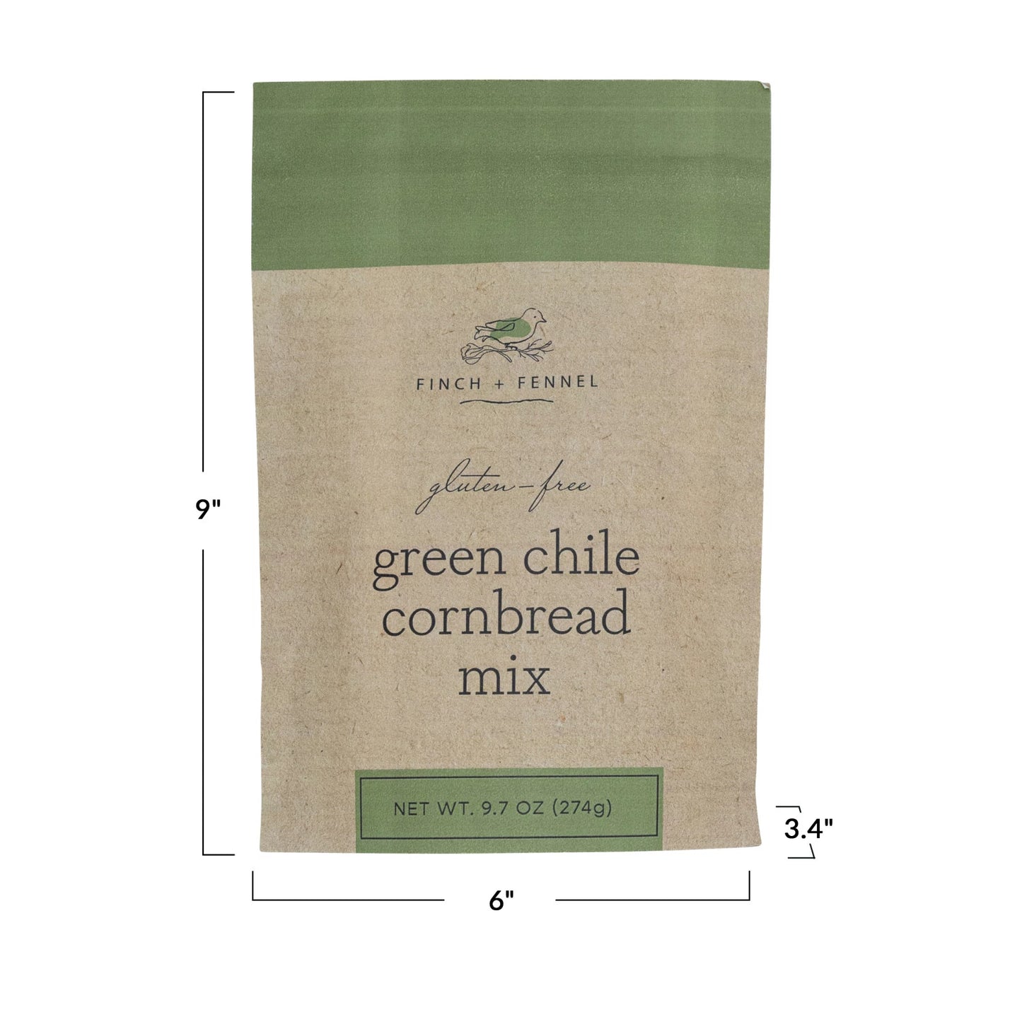 Gluten Free Green Chile Cornbread Mix by Creative Co-Op