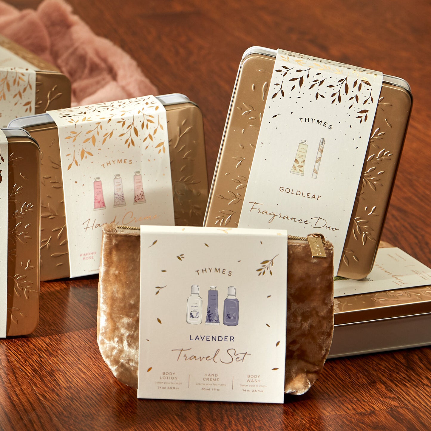 Lavender Travel Set with Beauty Bag by Thymes