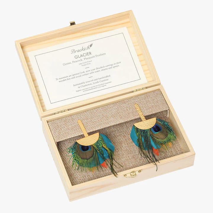 Glacier Grecian Earring by Brackish