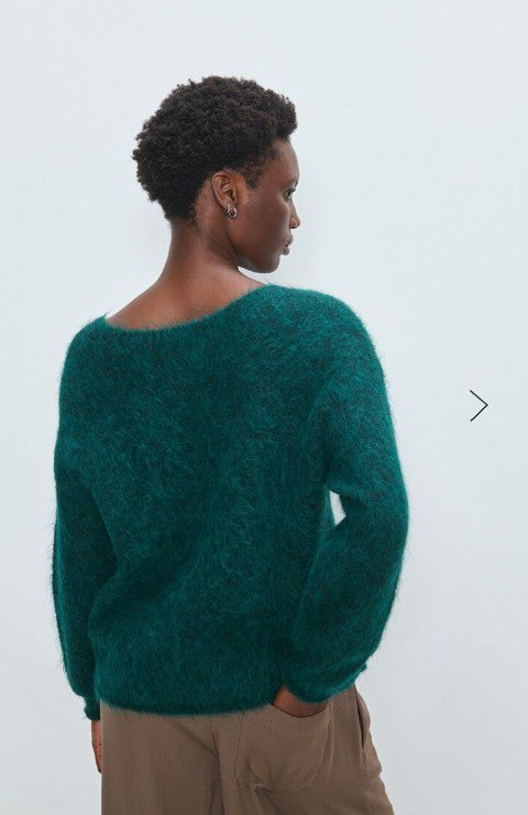 Nuny Sweater by American Vintage in Cypress Chine