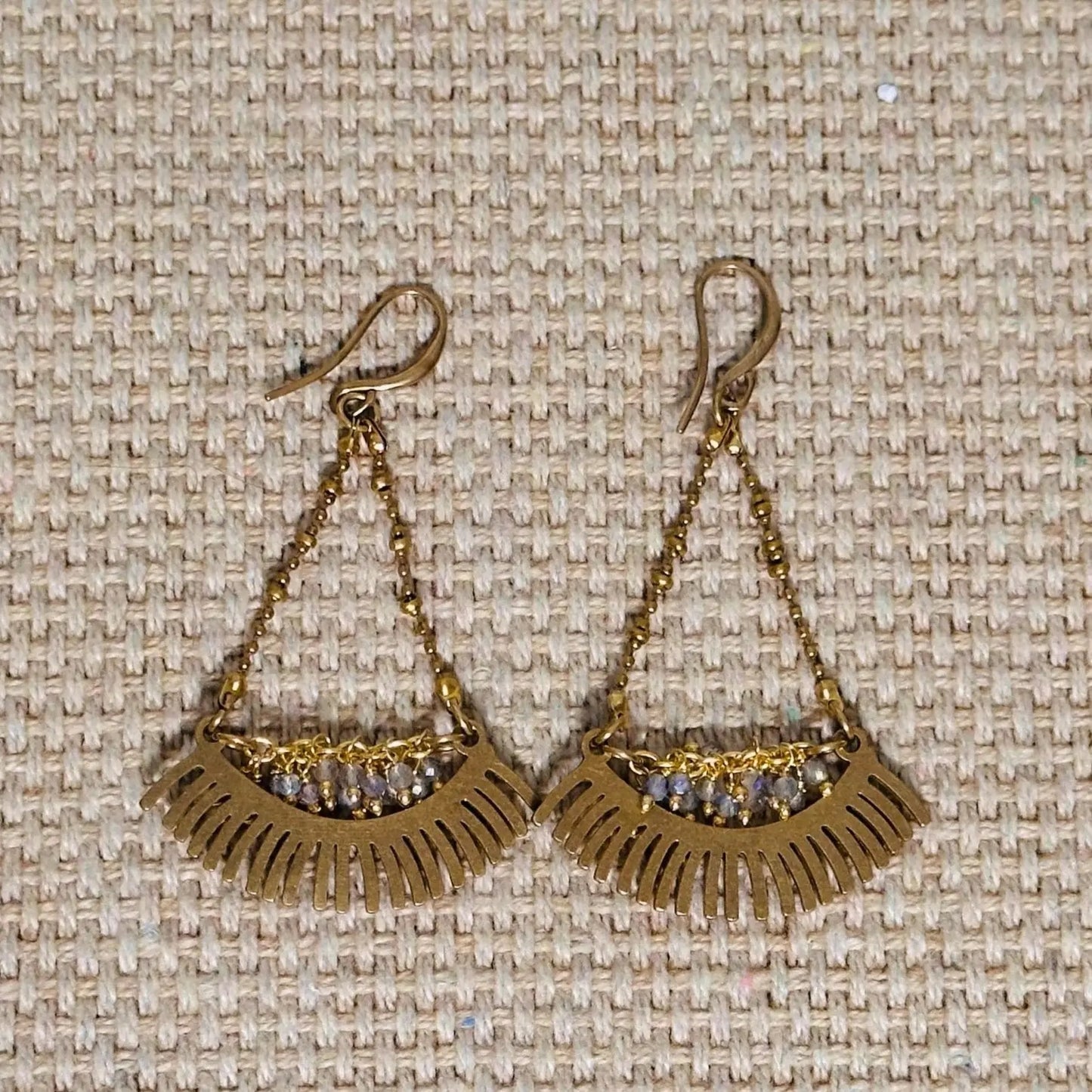 Lash Earring w/Labradorite by Santore