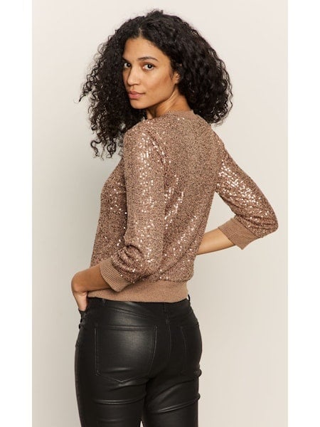 Relaxed Sparkle Popover by Sanctuary in Mocha