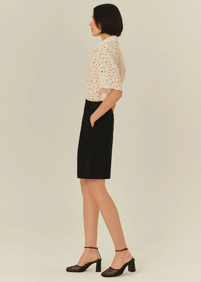 Maryam Short by Exquise in Black