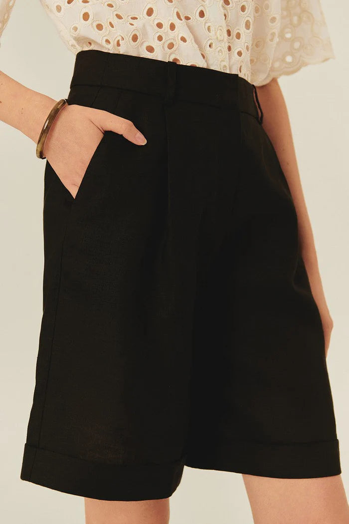 Maryam Short by Exquise in Black