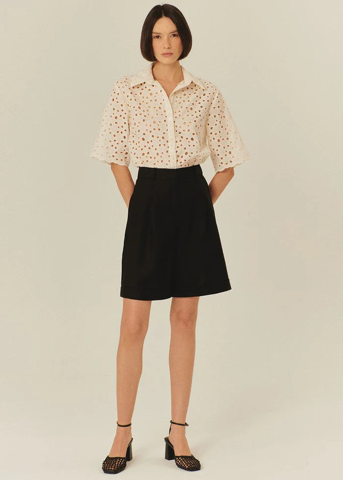 Maryam Short by Exquise in Black