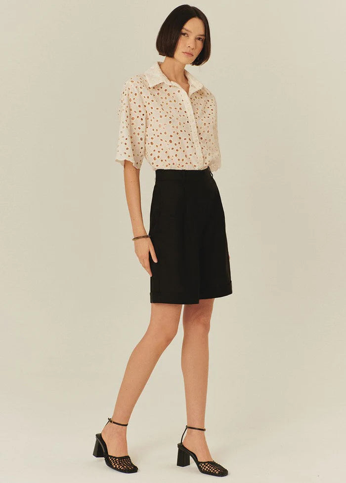 Maryam Short by Exquise in Black