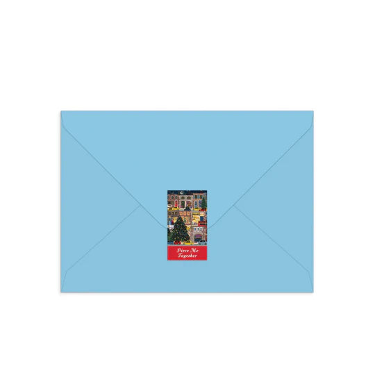 Puzzle Greeting Joy Laforme Winter Lights by Chronicle Books