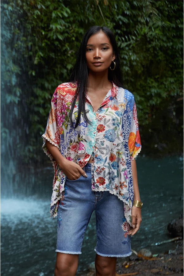 Tango Calliope Button Up by Johnny Was in Multi
