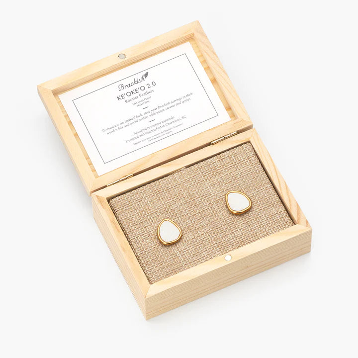 Ke'Oke'O 2.0 Stud Earring by Brackish