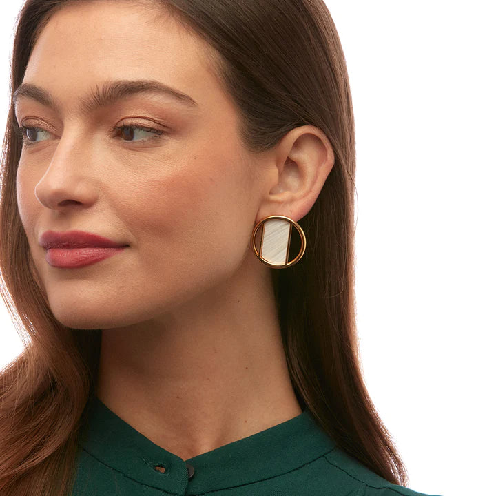 Laelia Circle Earring by Brackish