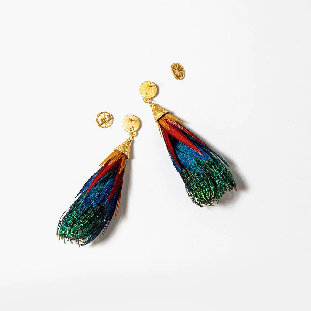 Leigh Statement Earring by Brackish
