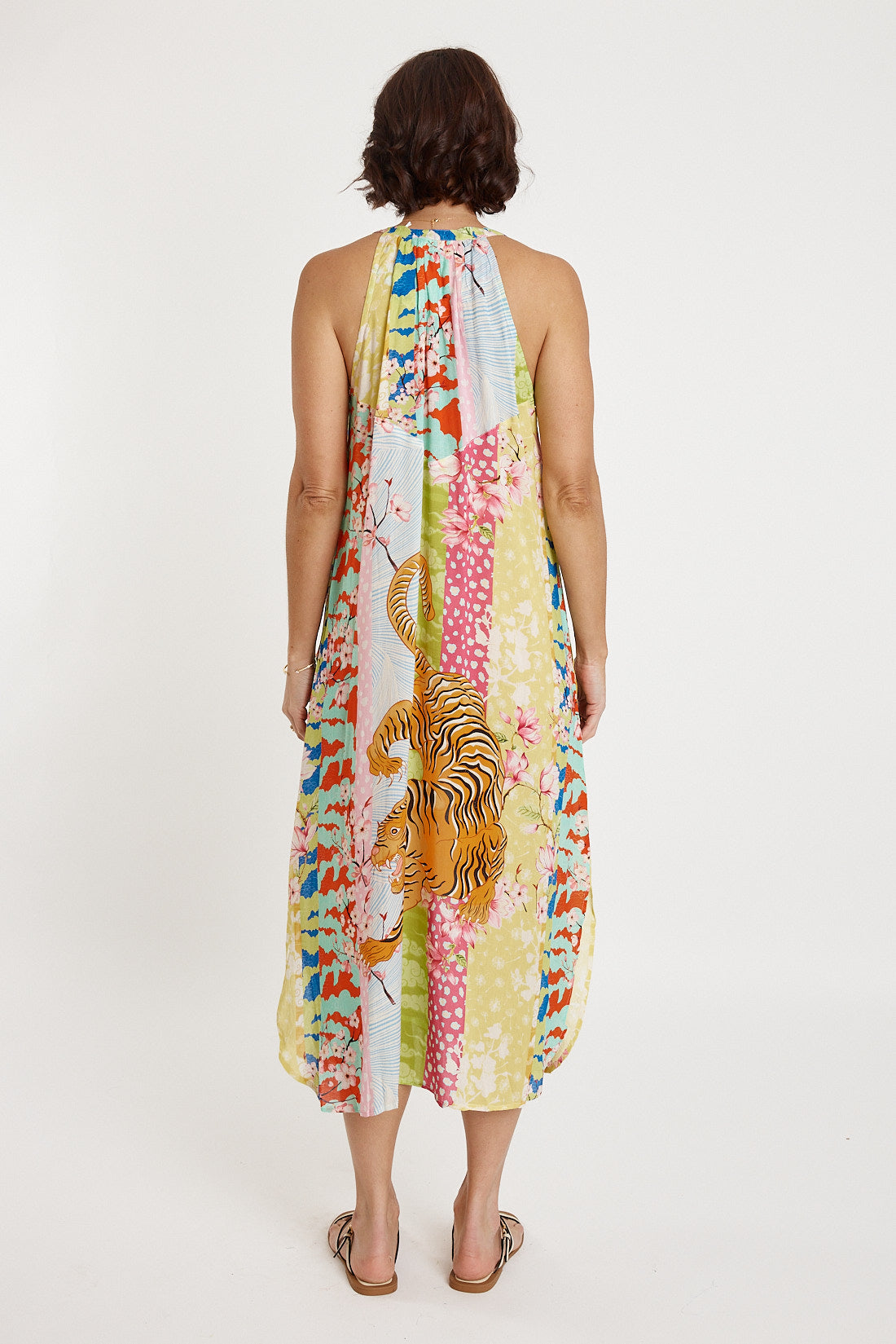 Montage Maxi Dress by Lula Soul in Multi