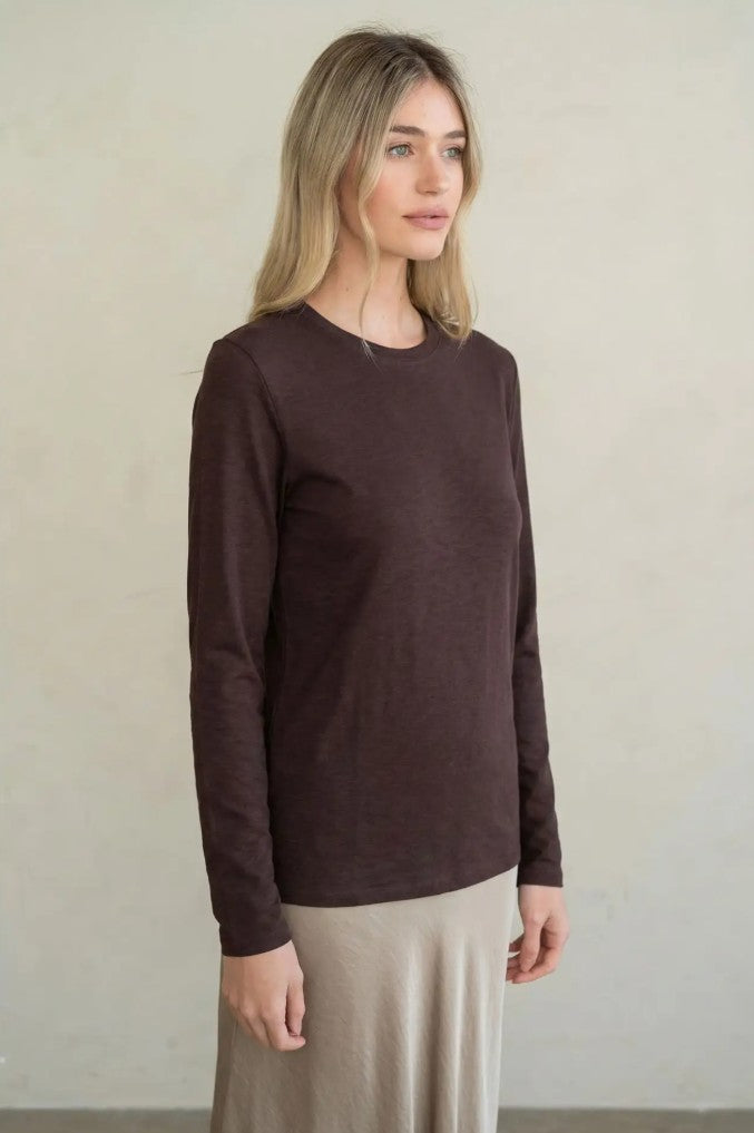 Top by elle grey in Merlot