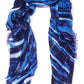 Rain Scarf by Blue Pacific in Cobalt