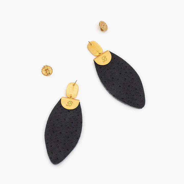 Niko Blue Drop Earring by Brackish