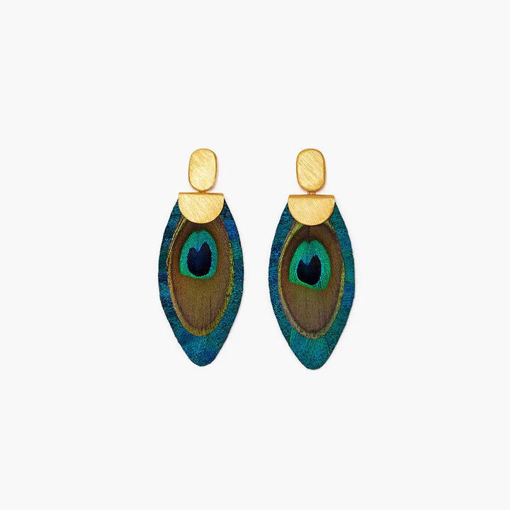 Niko Blue Drop Earring by Brackish