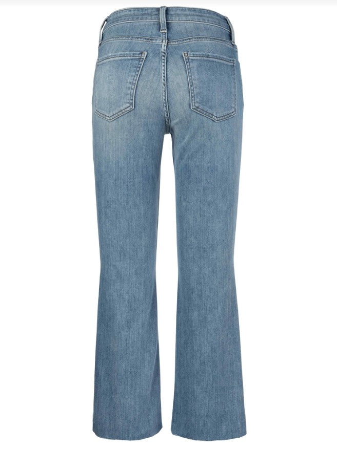 Kelsey High Rise Fab AB Ankle Flare w/Raw Hem by Kut from the Kloth in Achievement