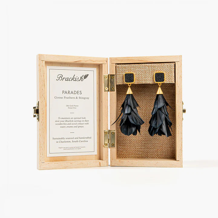 Parades Statement Earring by Brackish