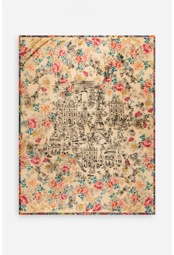 Laville Travel Blanket by Johnny Was in Laville Scarf