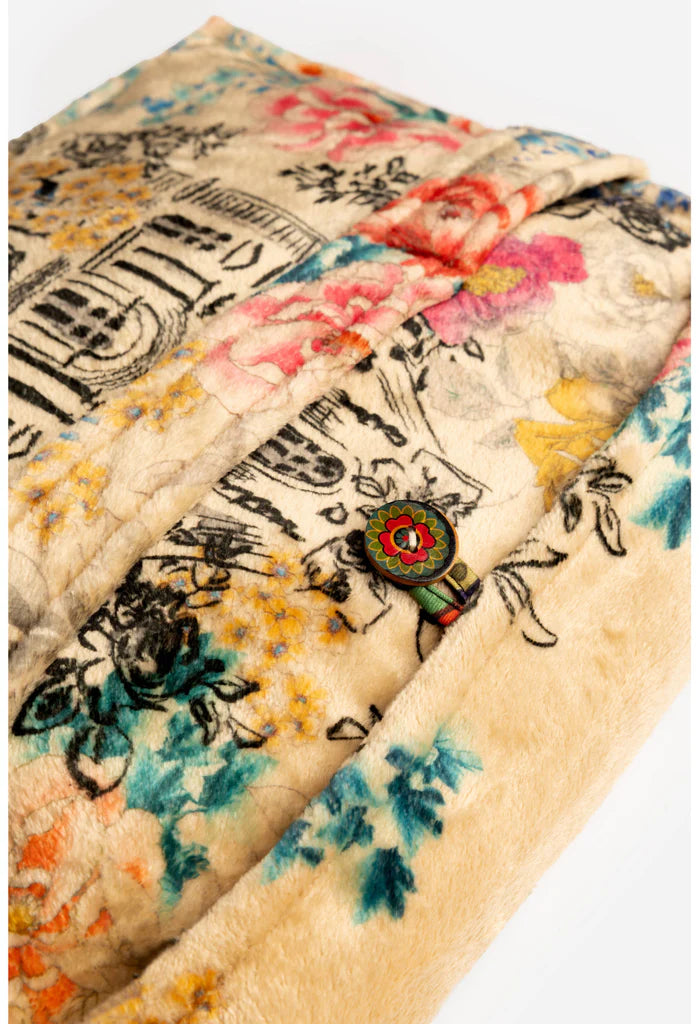 Laville Travel Blanket by Johnny Was in Laville Scarf