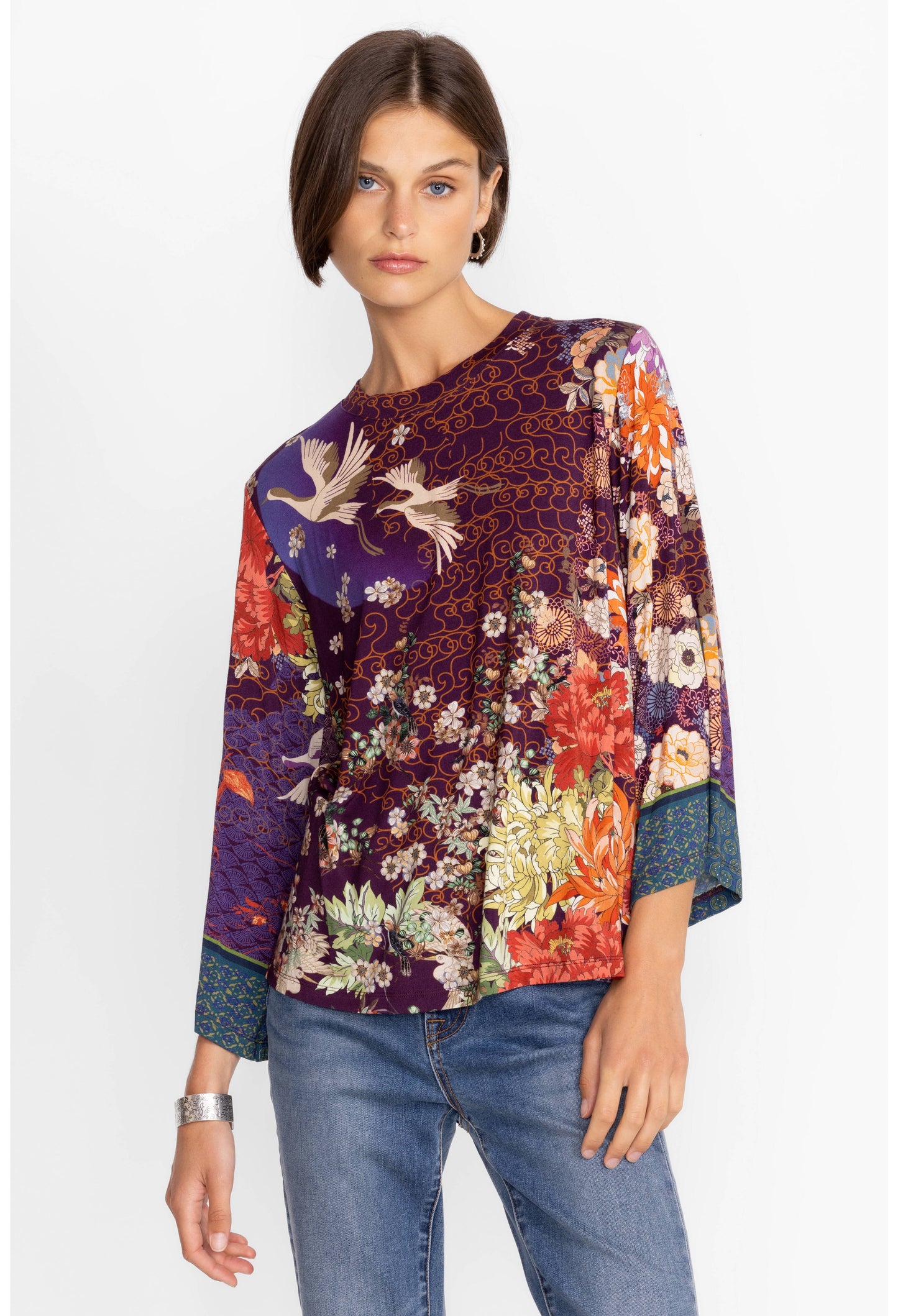 Kimono Sleeve Tee by Johnny Was in Phoenix