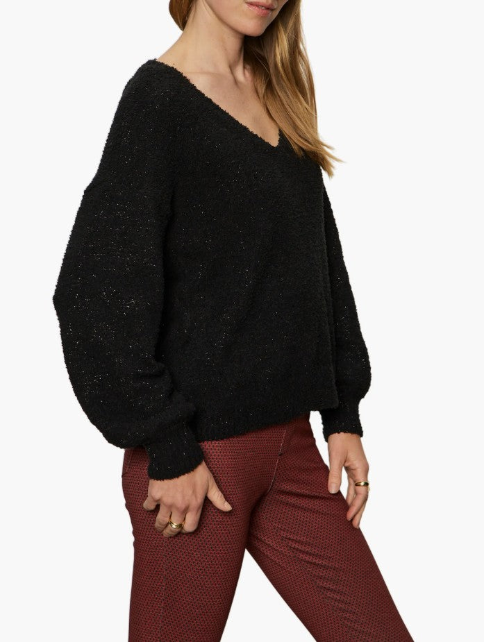 Teddy Shine Sweater by Sanctuary in Black