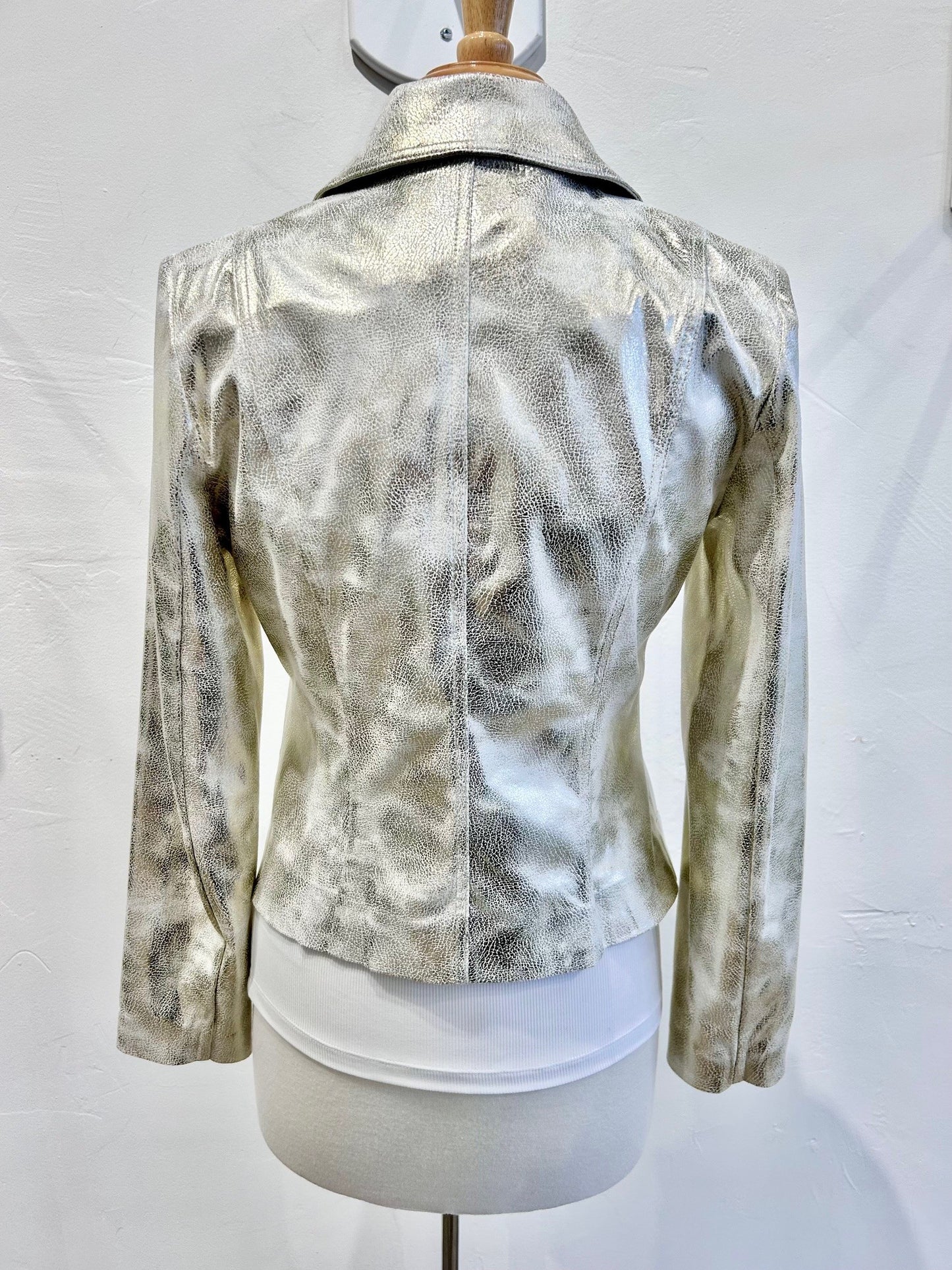 Motto Jacket by Insight in Coconut Gold