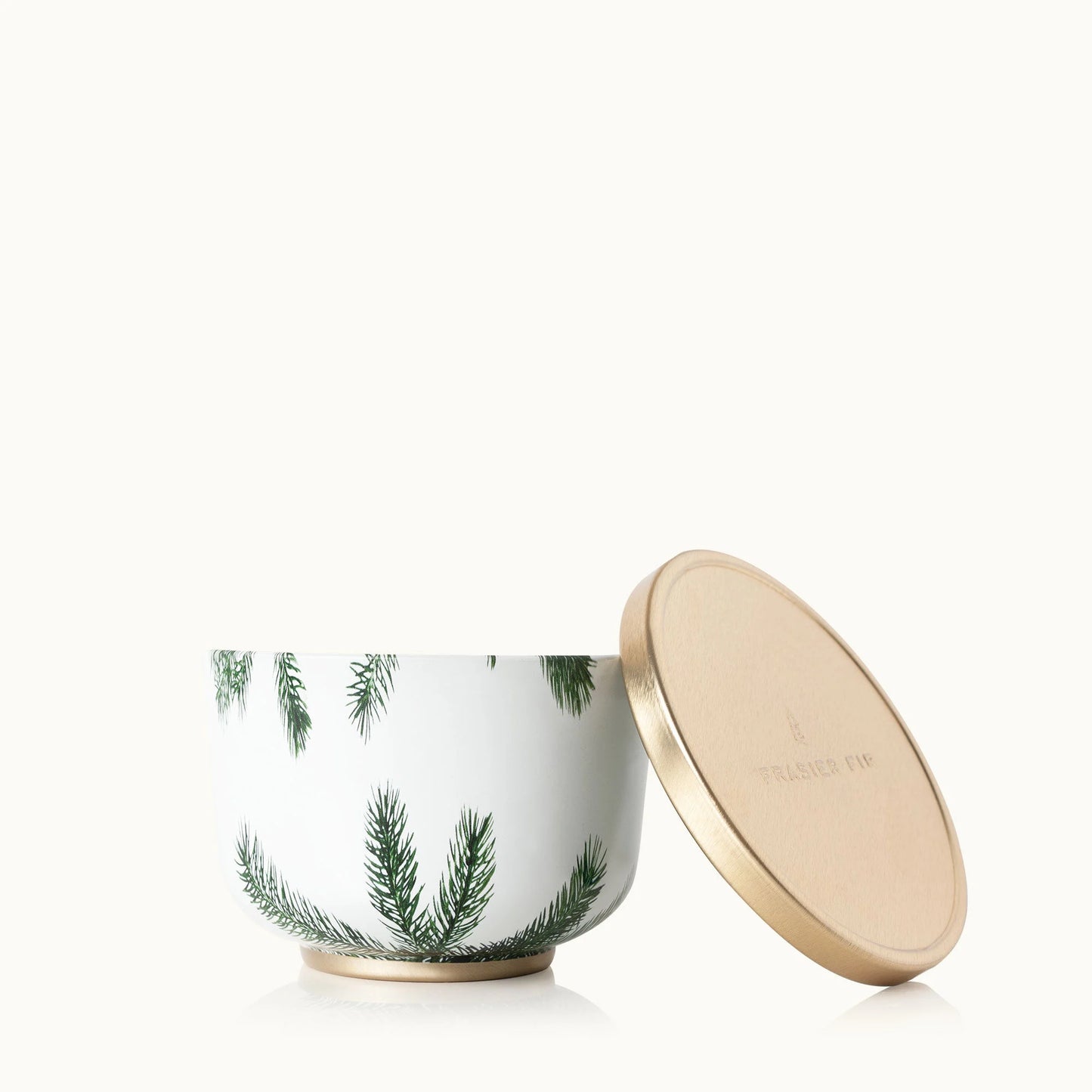 Frasier Fir Poured Candle Tin w/Gold Lid by Thymes