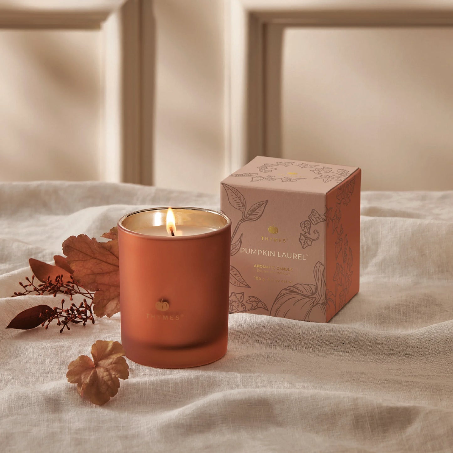 Pumpkin Laurel Aromatic Candle by Thymes